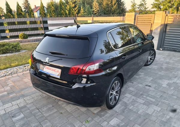 Peugeot 308 cena 28700 przebieg: 199079, rok produkcji 2014 z Prochowice małe 137
